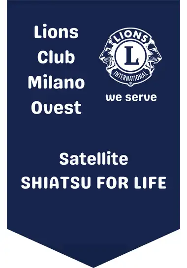 Labaretto Lions Club Branch Shiatsu For Life - fronte