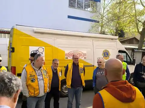 I Lions del Distretto all’arrivo